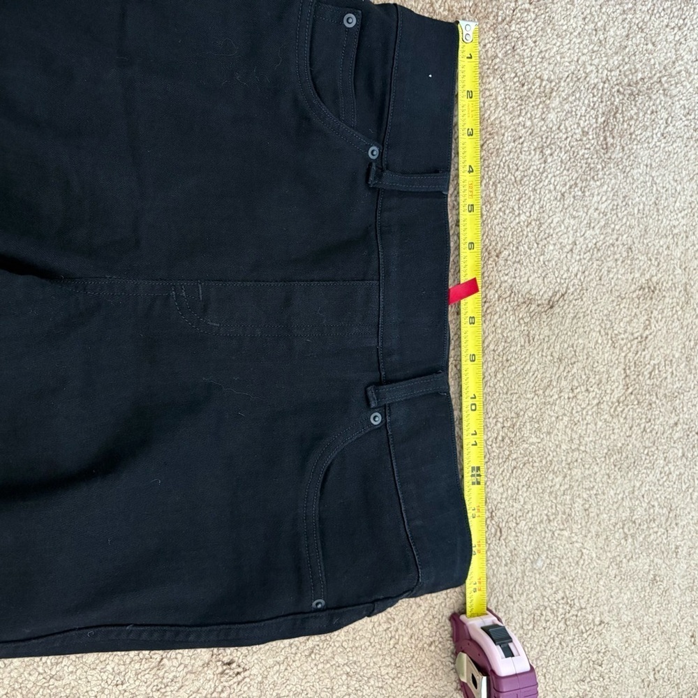 SPANX Women's Size Medium Black Jean-ish Ankle Leggings Slimming Shapewear - Picture 3 of 10